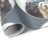 Labradoodle Trio Kerstmis Cadeaupapier (Rol Hoek)