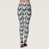 Labradoodle Trio Kerstmis Leggings (Achterkant)