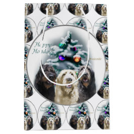 Labradoodle Trio Kerstmis Medium Cadeauzakje