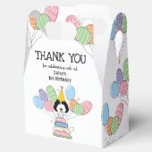 Labradoodle Verjaardag Bedankt Favoriet Box Bedankdoosjes (Geopend)