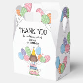 Labradoodle Verjaardag Bedankt Favoriet Box Bedankdoosjes (Geopend)