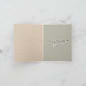 Labradoodle verjaardagskaart met vouw kaart (Binnen)