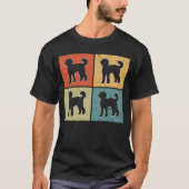 Labradoodle Vintage  4 T-shirt (Voorkant)