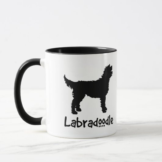 Labradoodle w/ Cool Text Mok (Links)