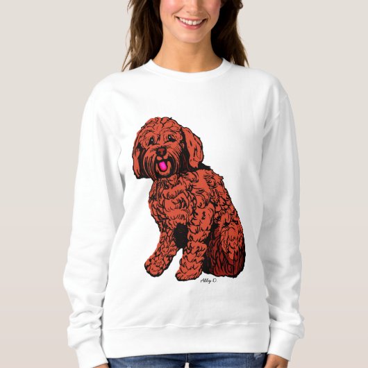 Labradoodle Women's Sweatshirt (Voorkant)