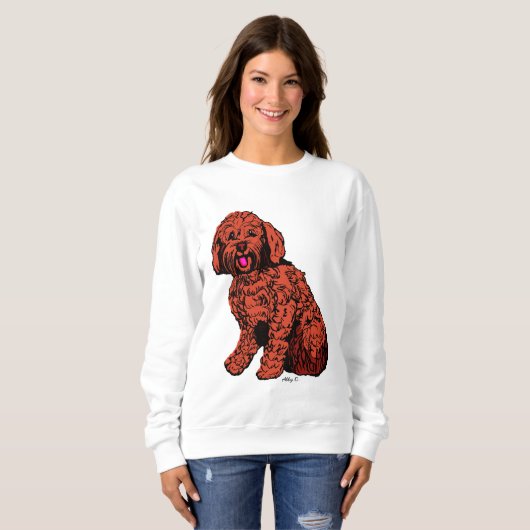 Labradoodle Women's Sweatshirt (Voorkant volledig)