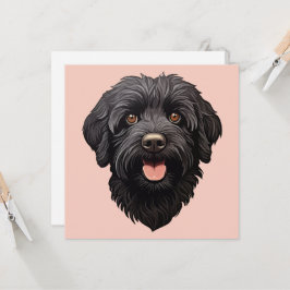Labradoodle Zwarte Hond