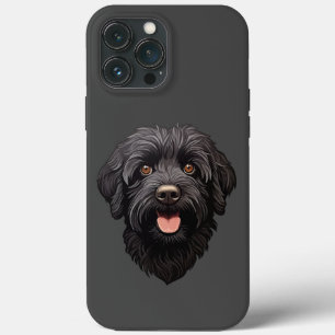 Labradoodle Zwarte Hond Case-Mate iPhone Case