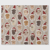 ©LabraDoodleFriends Dog Labradoodle wrapping Cadeaupapier (Vlak)