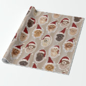 ©LabraDoodleFriends Dog Labradoodle wrapping Cadeaupapier (Uitgerold)