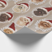 ©LabraDoodleFriends Dog Labradoodle wrapping Cadeaupapier (Hoek)