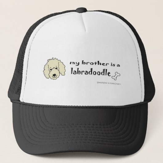 LabradoodleYellowBrother Trucker Pet (Voorkant)