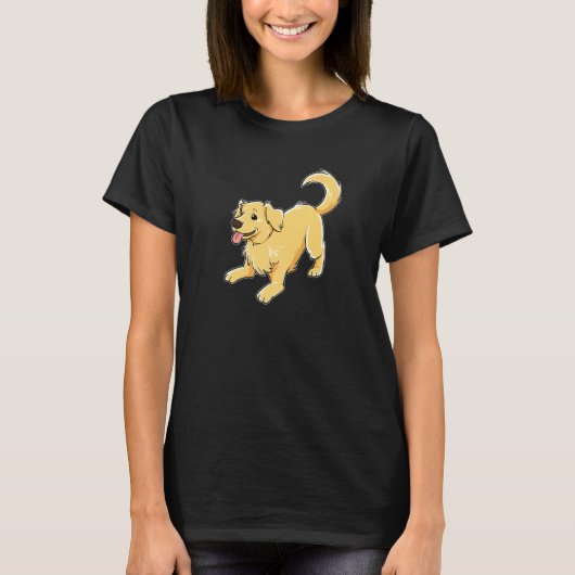 Labrador 1 t-shirt (Voorkant)
