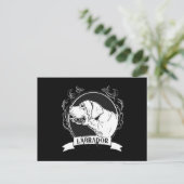 LABRADOR (2) BRIEFKAART (Staand voorkant)