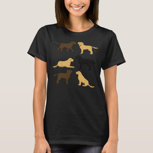 Labrador 2 t-shirt (Voorkant)