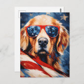 Labrador 4 juli Onafhankelijkheidsdag Briefkaart (Voorkant / Achterkant)