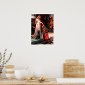 Labrador 4 (zwart) - De colade Poster (Keuken)