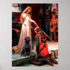Labrador 4 (zwart) - De Erkentelijkheid Poster