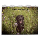 Labrador Aangepaste Jaar Kalender (Hoes)