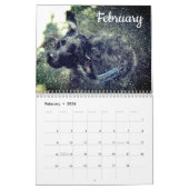 Labrador Aangepaste Jaar Kalender (Feb 2026)