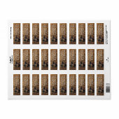 Labrador Adresetiketten, Duck Hunting Address Etiket (Full Sheet)