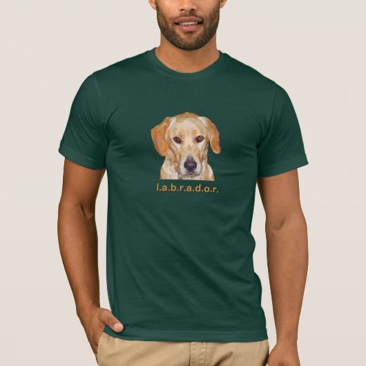 Labrador Adult t-shirt (Voorkant)
