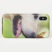 Labrador And Butterfly Throw Pillow Case-Mate iPhone Case (Achterkant (horizontaal))