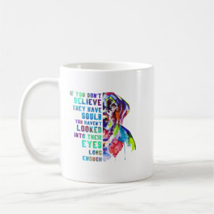 Labrador Artwork If You Don't Believe They Have So Koffiemok