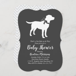 Labrador Baby shower Gender Neutral Lab Kaart