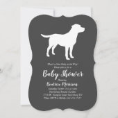 Labrador Baby shower Gender Neutral Lab Kaart (Voorkant)
