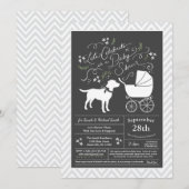 Labrador Baby Shower Geslacht Neutraal Lab Kaart (Voorkant / Achterkant)