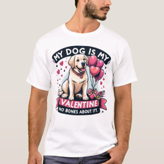 Labrador Balloon Buddies - Valentijns's Canine T-shirt