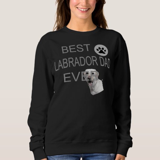 Labrador Beste Papa Labrador Retriever Trui (Voorkant)