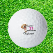 Labrador Birthday   Golfballen