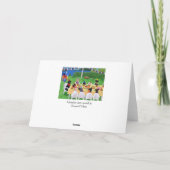 Labrador Birthday Party Painting Kaart (Achterkant)