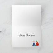 Labrador Birthday Party Painting Kaart (Binnen)