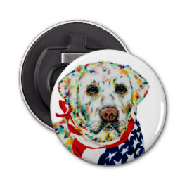 Labrador Bottle Open Button Flesopener