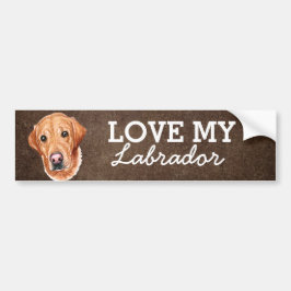 Labrador Bumpersticker