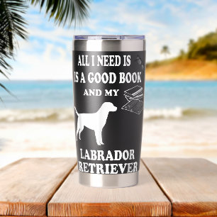 Labrador Cadeau Idee Retriever Ras Hondenliefhebbe Geïsoleerde Drinkbeker