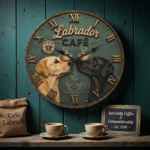  Labrador Café Coffee Lovers Vintage