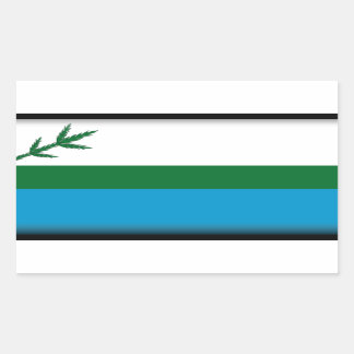 Labrador (Canada)-vlag Rechthoekige Sticker