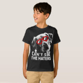Labrador Cant Bekijk de haters Funny Dog Lovers Ma T-shirt (Voorkant volledig)