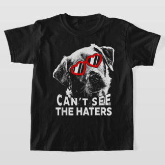 Labrador Cant Bekijk de haters Funny Dog Lovers Ma T-shirt