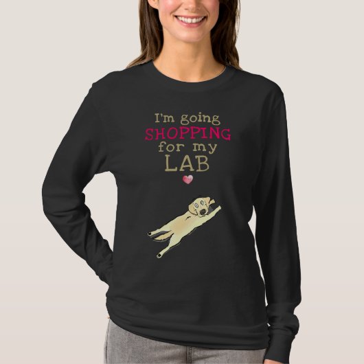 Labrador Canvas tas T-shirt (Voorkant)