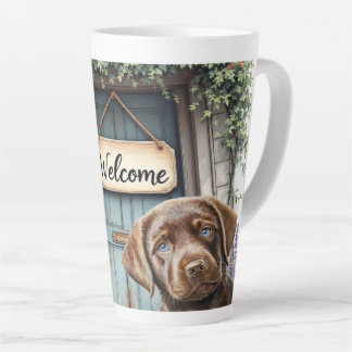 Labrador Ceramic Latte Mug Latte Mok
