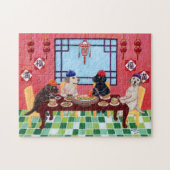 Labrador Chinese Restaurant Painting Legpuzzel (Horizontaal)