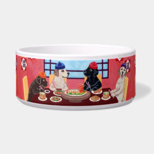 Labrador Chinese restaurantschilderijen Voerbakje