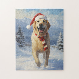 Labrador Christmas Legpuzzel