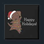 Labrador Christmas Snow Winter Animals Dogs Magneet<br><div class="desc">De labrador voor Kerstmis met sprookjes. Vreemde dieren met geschenken en sneeuw voor de feestdagen. Ook grappig voor Kerstmis in juli. Honden zijn zoete dieren en perfect voor Kerstmis.</div>