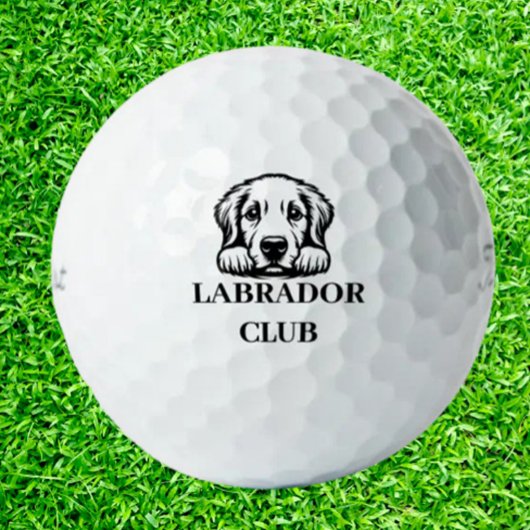 Labrador Custom Club Thema Golfballen